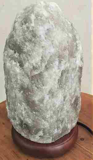 Himalayan black salt lamp