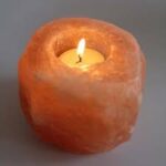 Himalayan candle holder