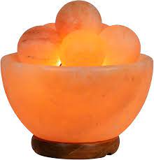 Himalayan bowl salt lamp