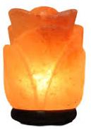 Himalayan lotus flower salt lamp