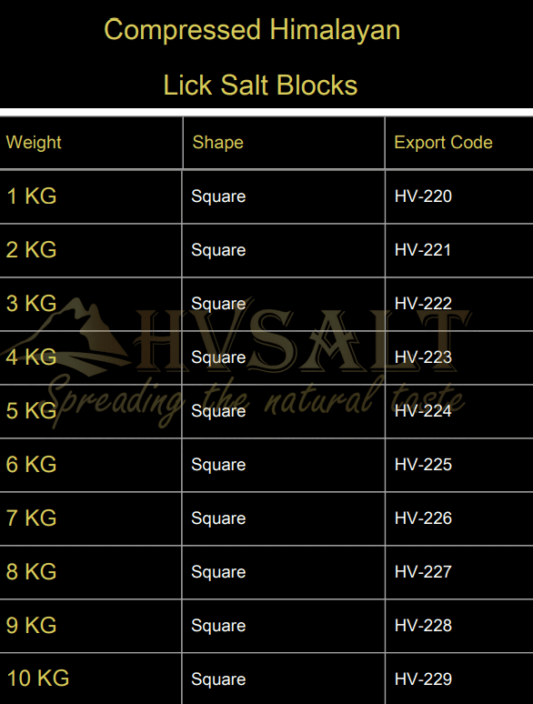 Himalayan pink lick salt block for Horses