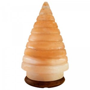 Christmas tree salt lamp