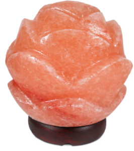 Beautiful salt lamp flower