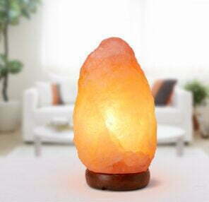 natural salt lamp