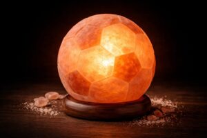 Natural pink Himalayan salt lamp home decor