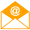 email orange transparent email orange transparent