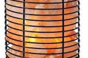 himalayan salt basket lamps