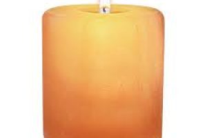 smooth cylinder himalayan salt candle holder smooth cylinder shape salt candle holder
